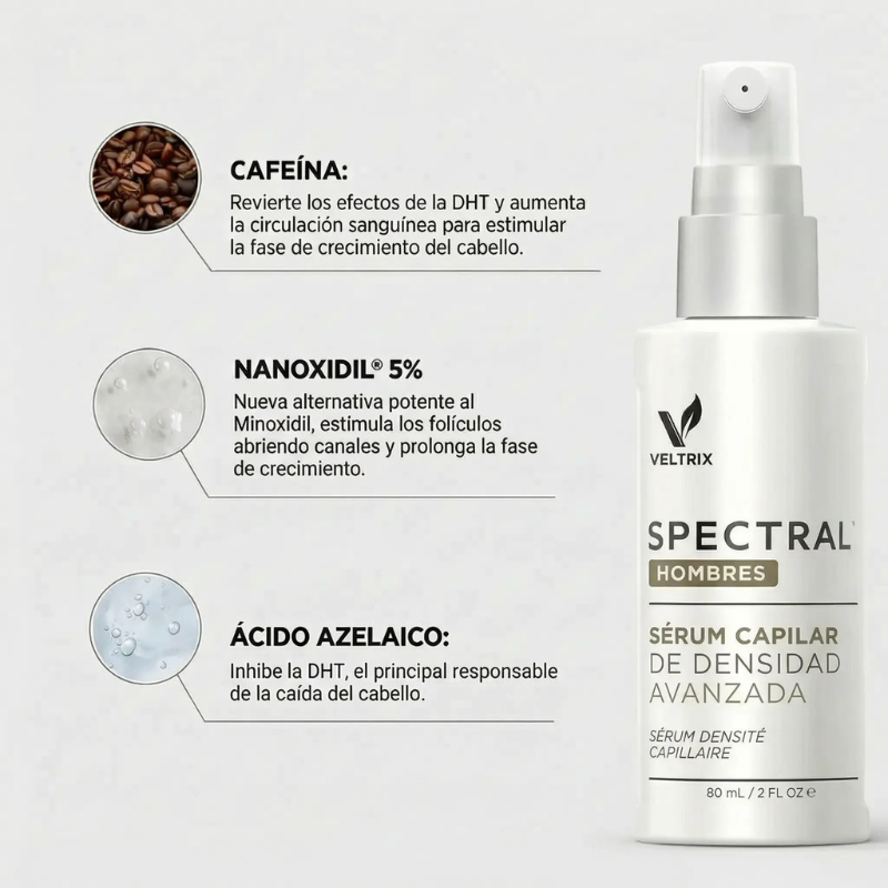 Veltrix™ Serum Intensivo De Crecimiento Capilar
