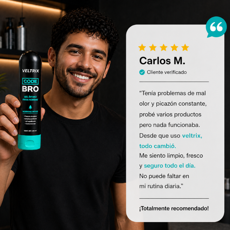 Veltrix™ Gel Íntimo Para Hombre Antiolor y Antipicazón
