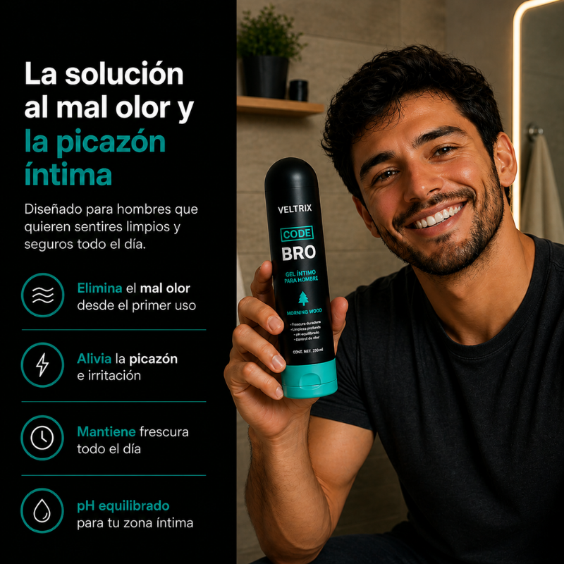 Veltrix™ Gel Íntimo Para Hombre Antiolor y Antipicazón